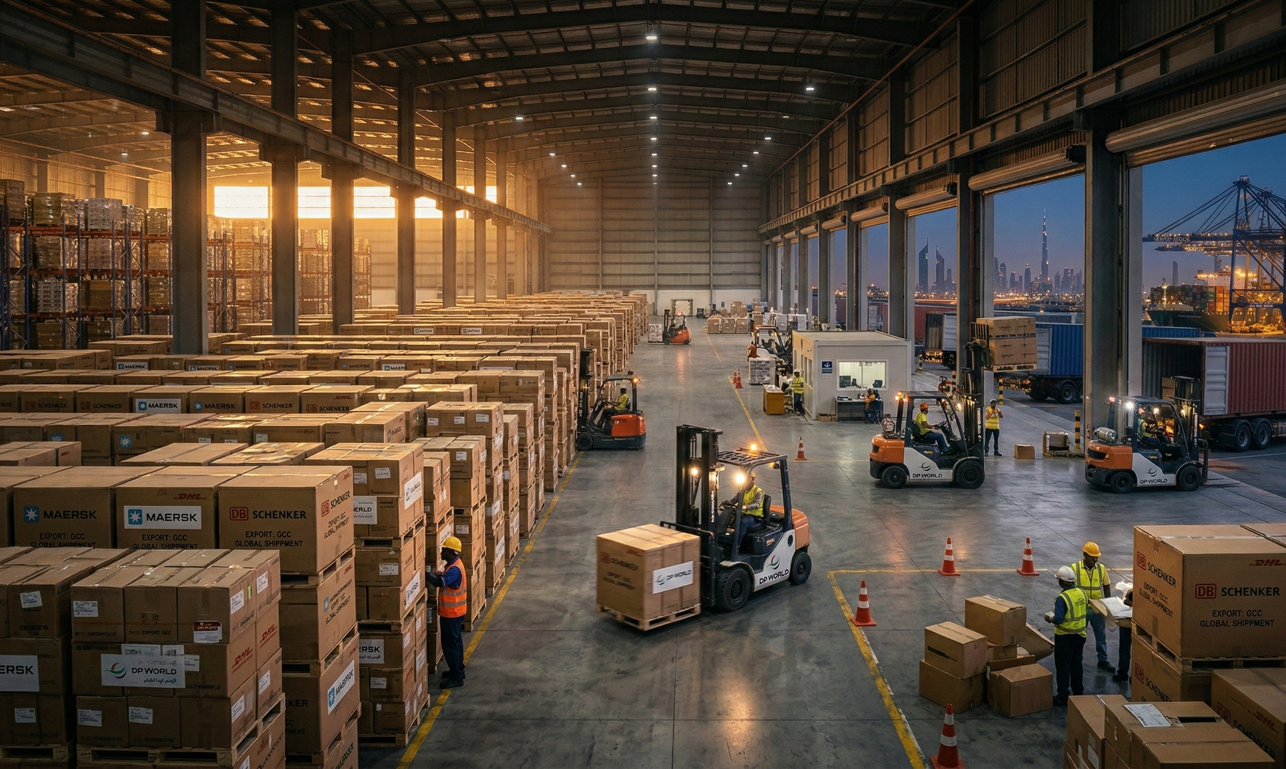 Cargo ship international trade